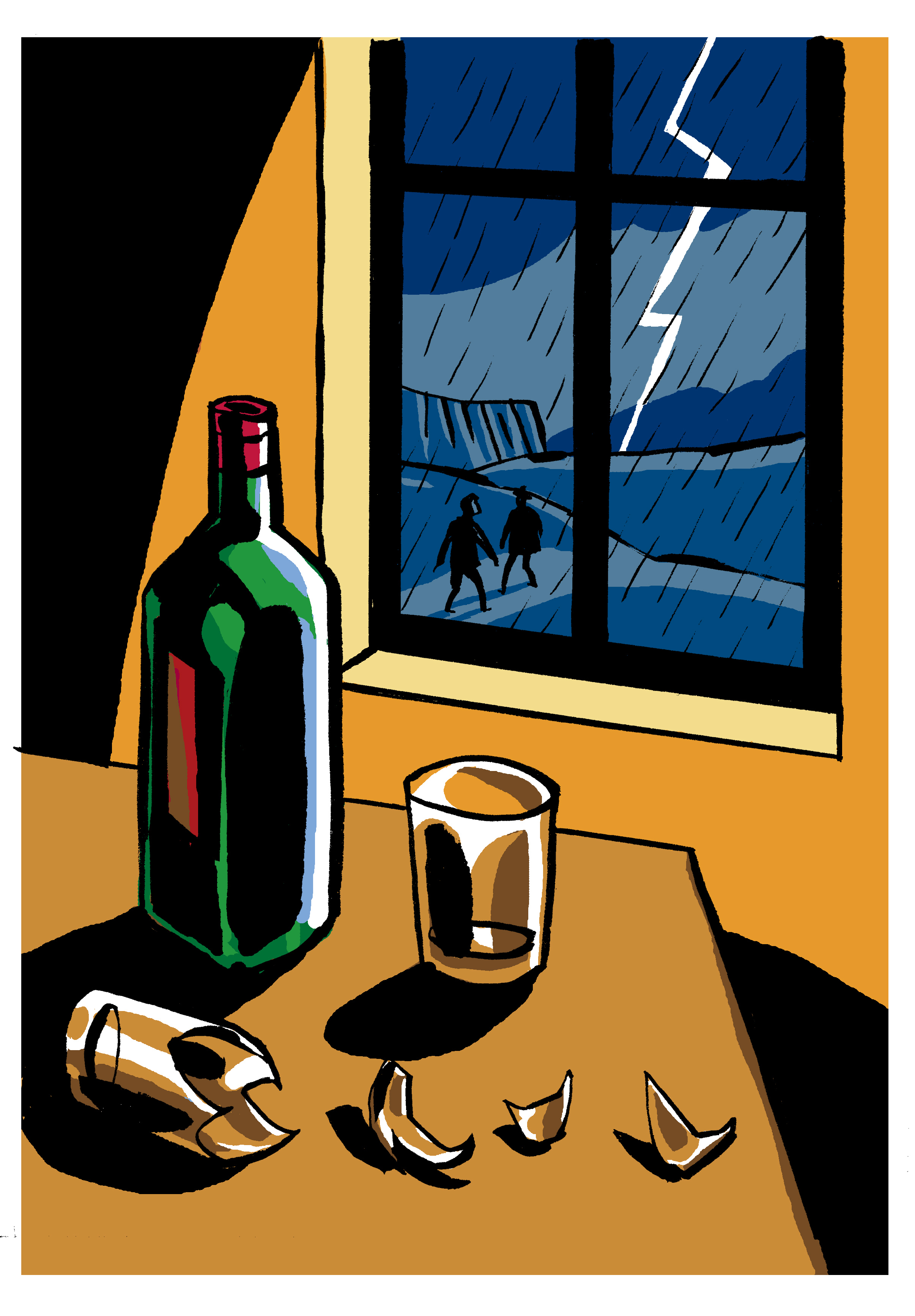 Le fond de la bouteille Image