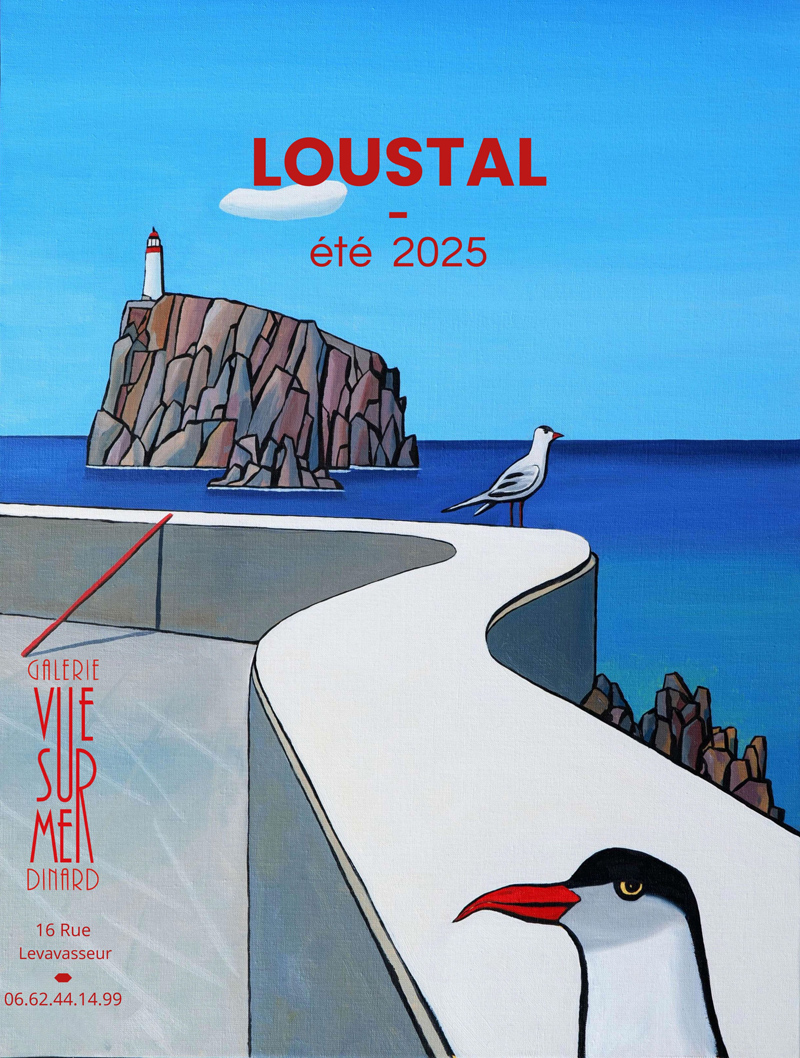 Vernissage de l'exposition à Dinard : 12 juillet